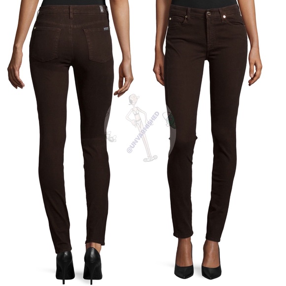 7 For All Mankind Denim - 7FAM Brushed Sateen Jeans